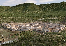 ¿Dónde pueden estar los restos del teatro de la ciudad romana de Arucci Turobriga?