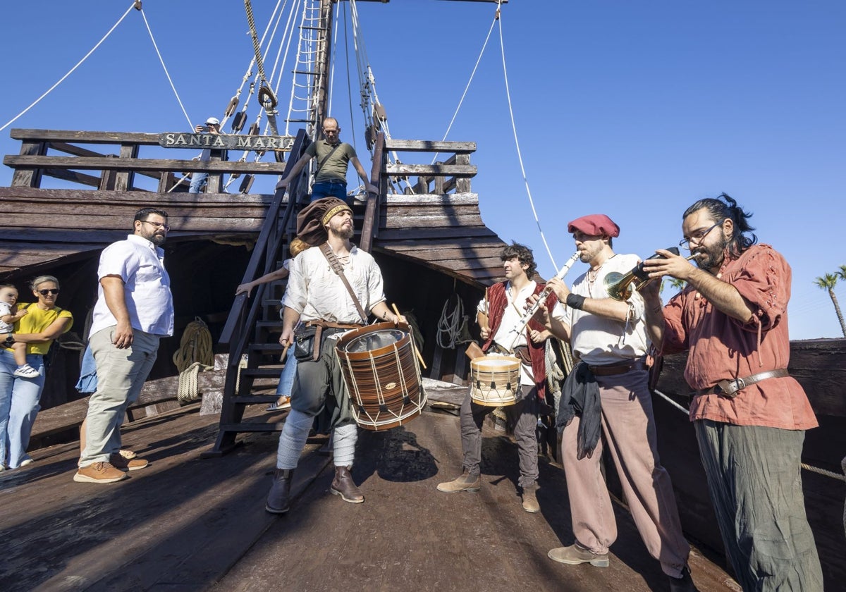 Una de las actuaciones musicales de este fin de semana en La Rábida
