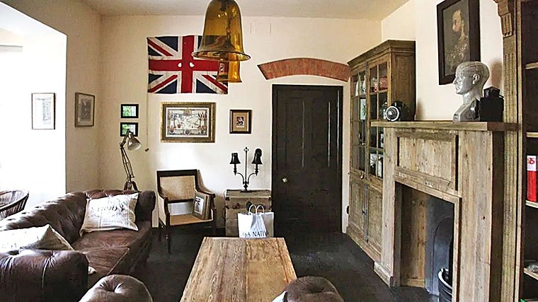 La casa «Old England House» en el barrio de Bellavista