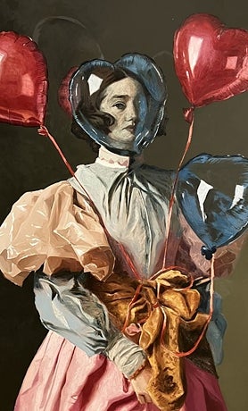 Imagen secundaria 2 - Algunos de los cuadros más recientes de la pintora de Huelva