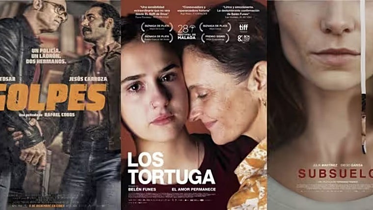 Golpes, Los Tortugas y Subsuelo, tres de las películas nominadas