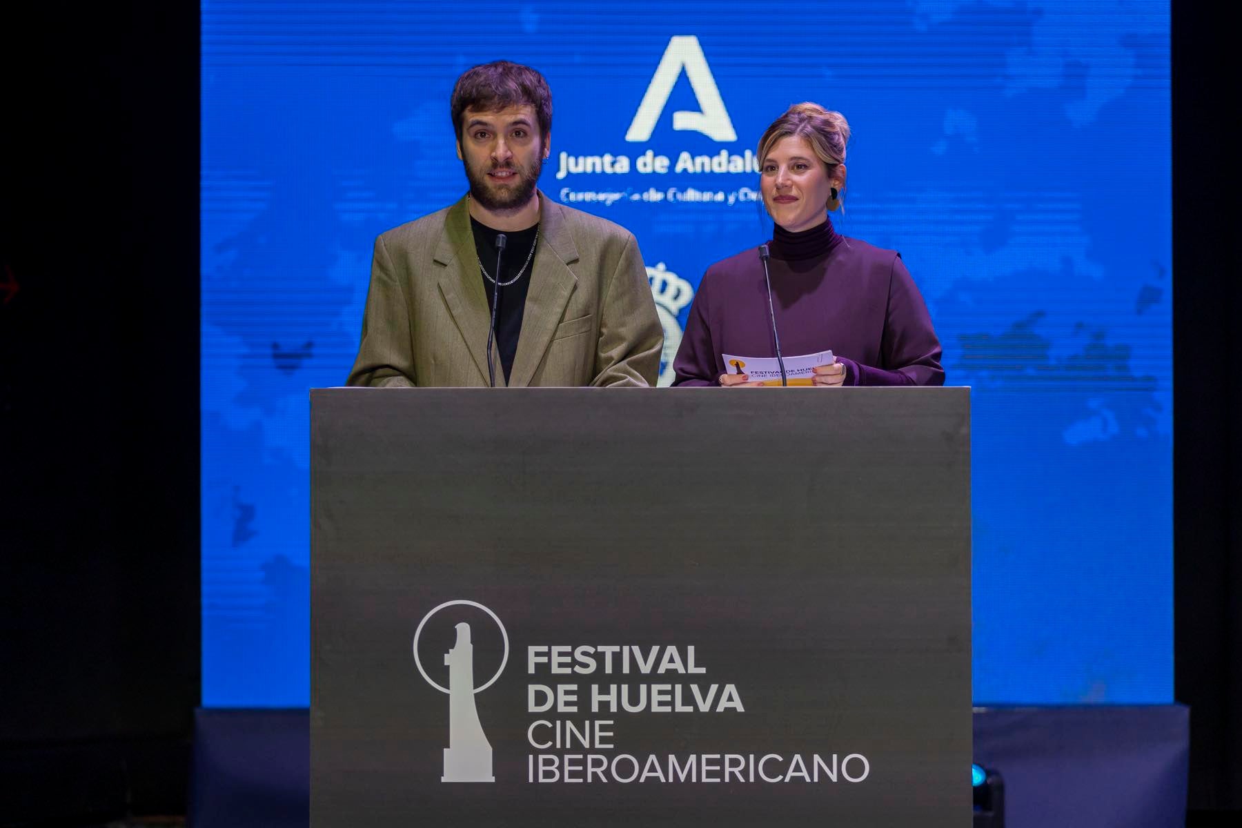 La gala de inauguración del Festival de Cine Iberoamericano de Huelva, en imágenes