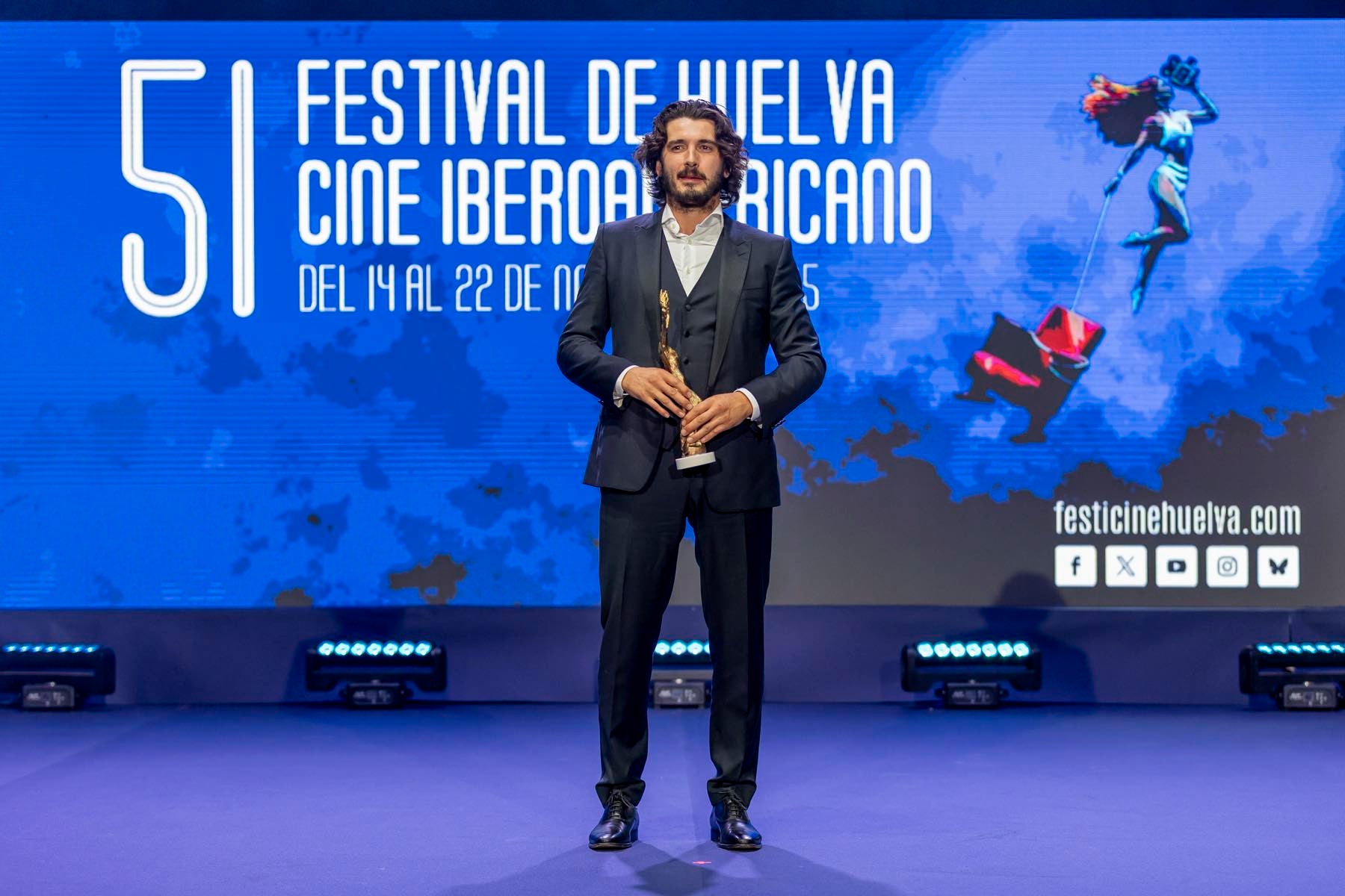 La gala de inauguración del Festival de Cine Iberoamericano de Huelva, en imágenes