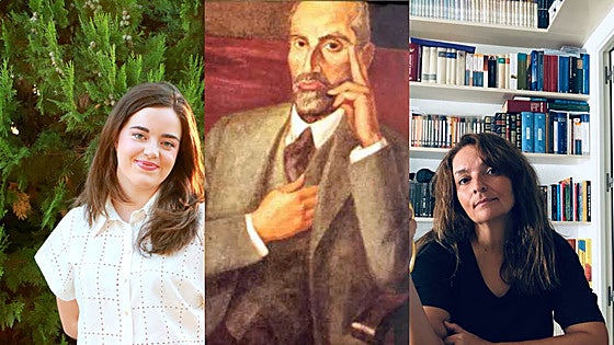 Juan Ramón Jiménez y sus retratos, bajo la lupa de las profesoras Victoria Galloso y Águeda Vázquez en el Museo de Huelva