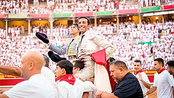 David de Miranda revienta Pamplona en su primer San Fermín