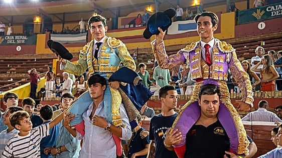 La novillada de la primera tarde de Colombinas, en imágenes