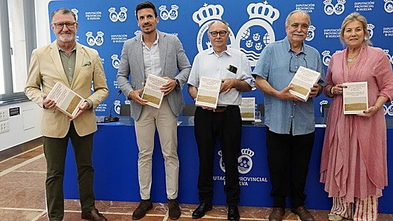 Diputación publica siete nuevos títulos de autores y temáticas de la provincia de Huelva en el primer semestre del año