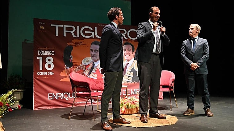 Trigueros recupera su Festival Taurino, que contará con David de Miranda, Enrique Ponce y Guillermo Luna