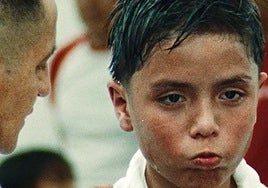 Fotograma de 'Los contrincantes', corto ganador en Cannes que competirá en en el certamen onubense.