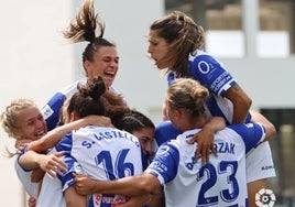 La presidenta del Sporting Huelva dice que son «la resistencia» y reconoce que ha sufrido y que incluso la han insultado