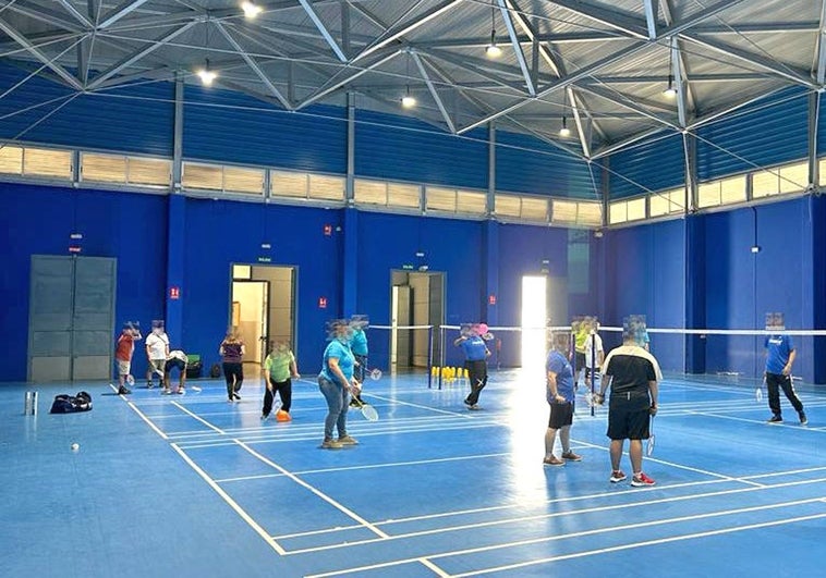 Usuarios del proyecto 'Bádminton sin barreras'