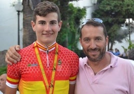 ¿Sabías que  Carlos Rodríguez, que está peleando por el podio en el Tour de Francia, corrió dos años para un equipo ciclista de Huelva?
