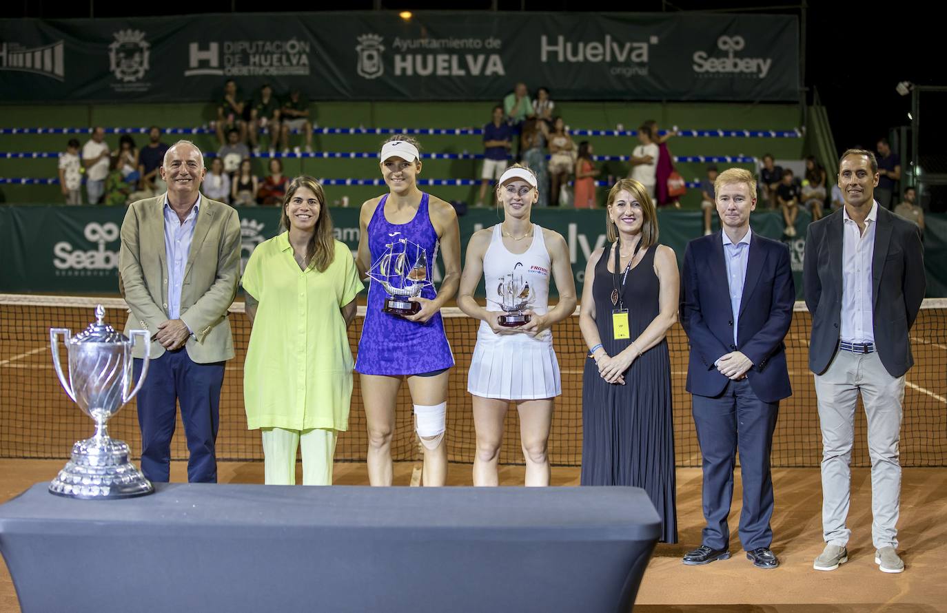 Copa del Rey de Tenis de Huelva: Imágenes de la primera final femenina de la historia del torneo