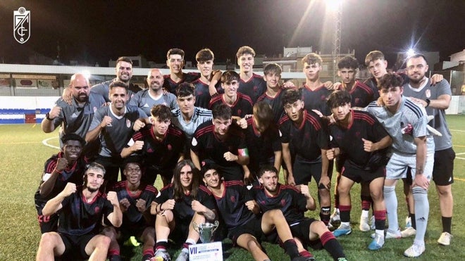 Dani Carrasco conquistó un torneo en Córdoba ya con el juvenil del Granada