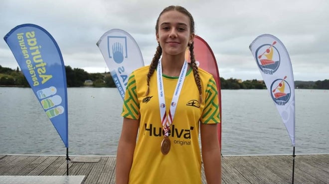 Martina Barba consiguió la medalla de btonce