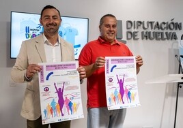 La presentación de la carrera solidaria por la Diabetes Huelva 2023 en la Diputación