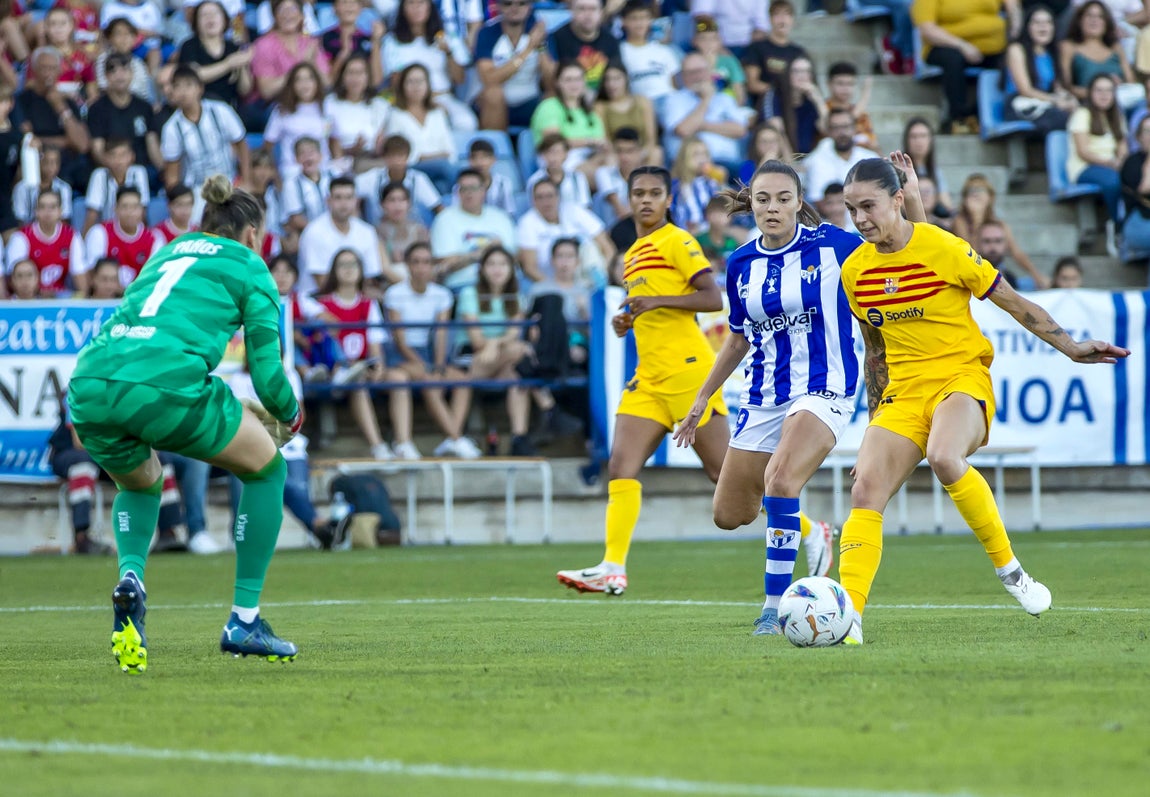Las mejores imágenes de la fiesta del fútbol femenino en el Colombino
