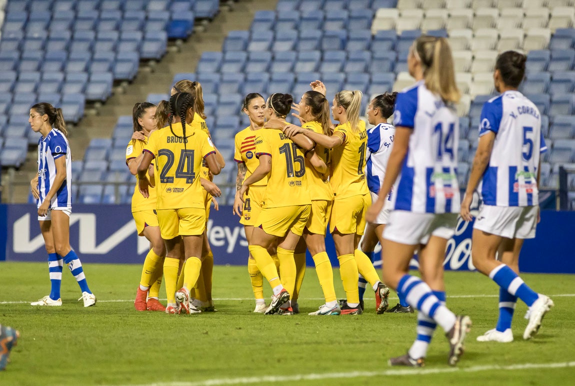 Las mejores imágenes de la fiesta del fútbol femenino en el Colombino
