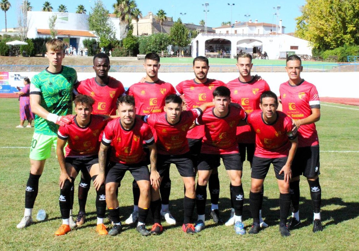 Formación inicial el pasado fin de semana de la Sociedad Deportiva Villafranca