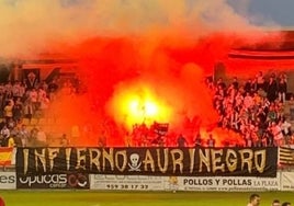 El Frente Aurinegro expresa su malestar con el horario y no acudirá al San Roque de Lepe-Girona