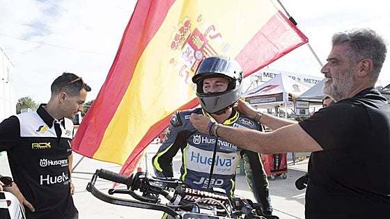 Paquito Gómez: «Ningún piloto español ha ganado nunca el Mundial de Supermotard y es lo que quiero hacer el año que viene»
