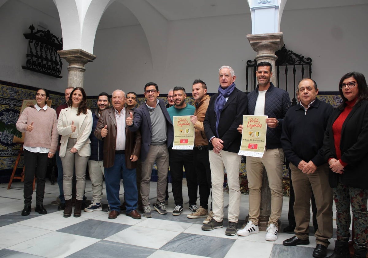 La presentación del partido benéfico que tendrá lugar el día 30 de diciembre en Ayamonte