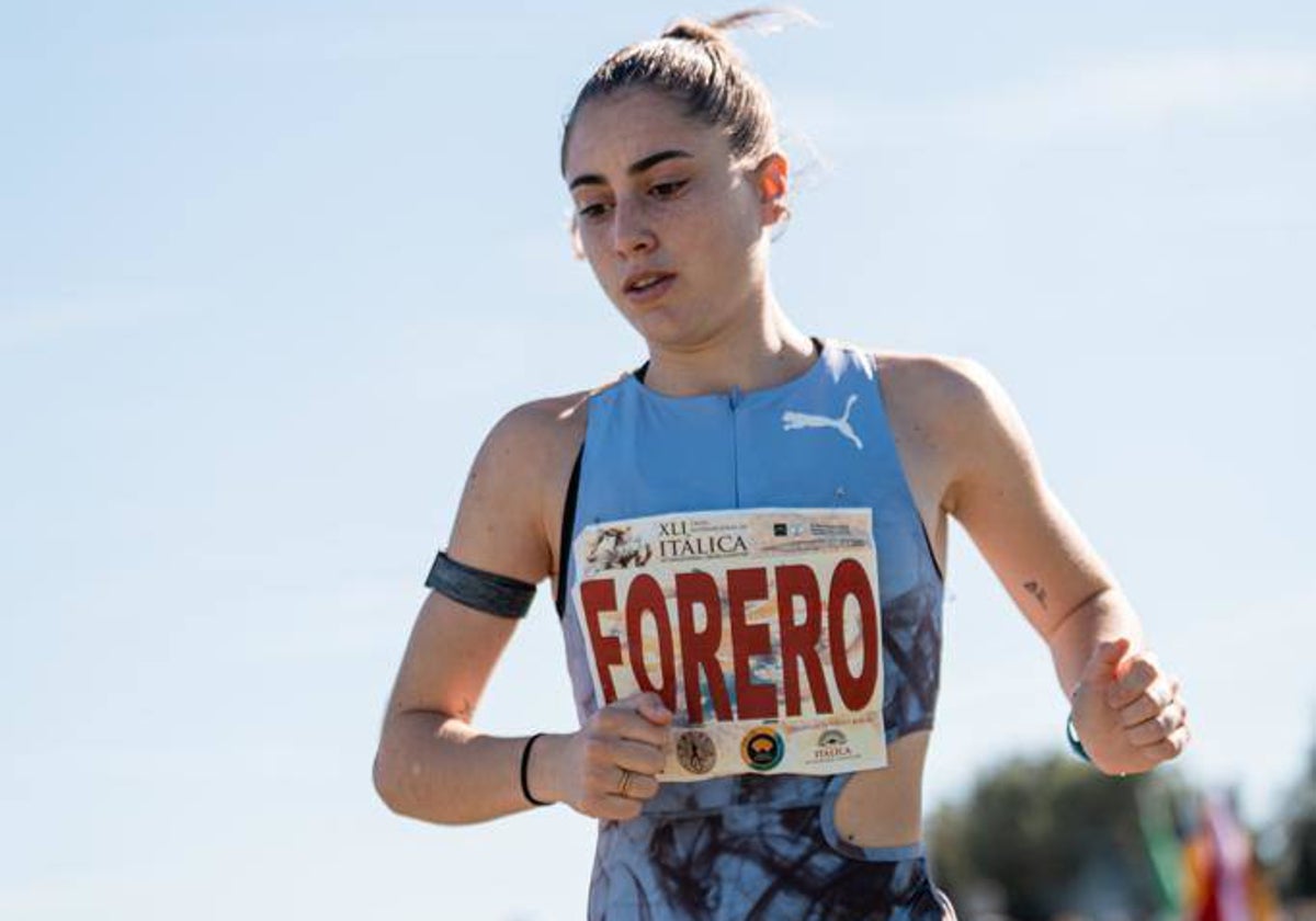 María Forero, en el Cross Internacional de Itálica