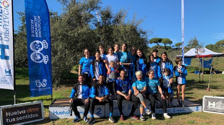 La gran familia del Club Onubense de Atletismo