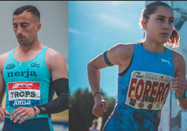 La ilusión multiplicada de Carlos Martín y María Forero en el Campeonato de España 'Short Track'