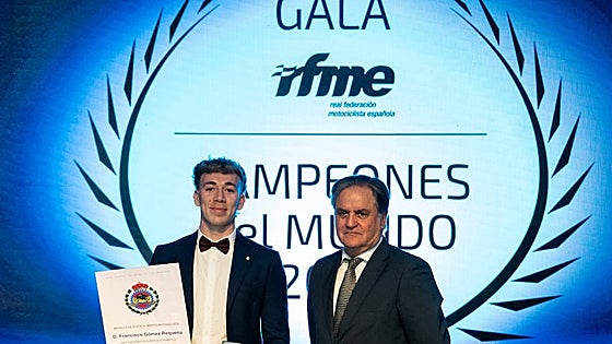 Paquito Gómez, reconocido por hacer historia para el  motociclismo español