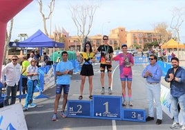 Campeonato de Andalucía de Duatlón en Punta Umbría: Oro para  Sandra Schenkel y medalla de cariño para Emilio Martín