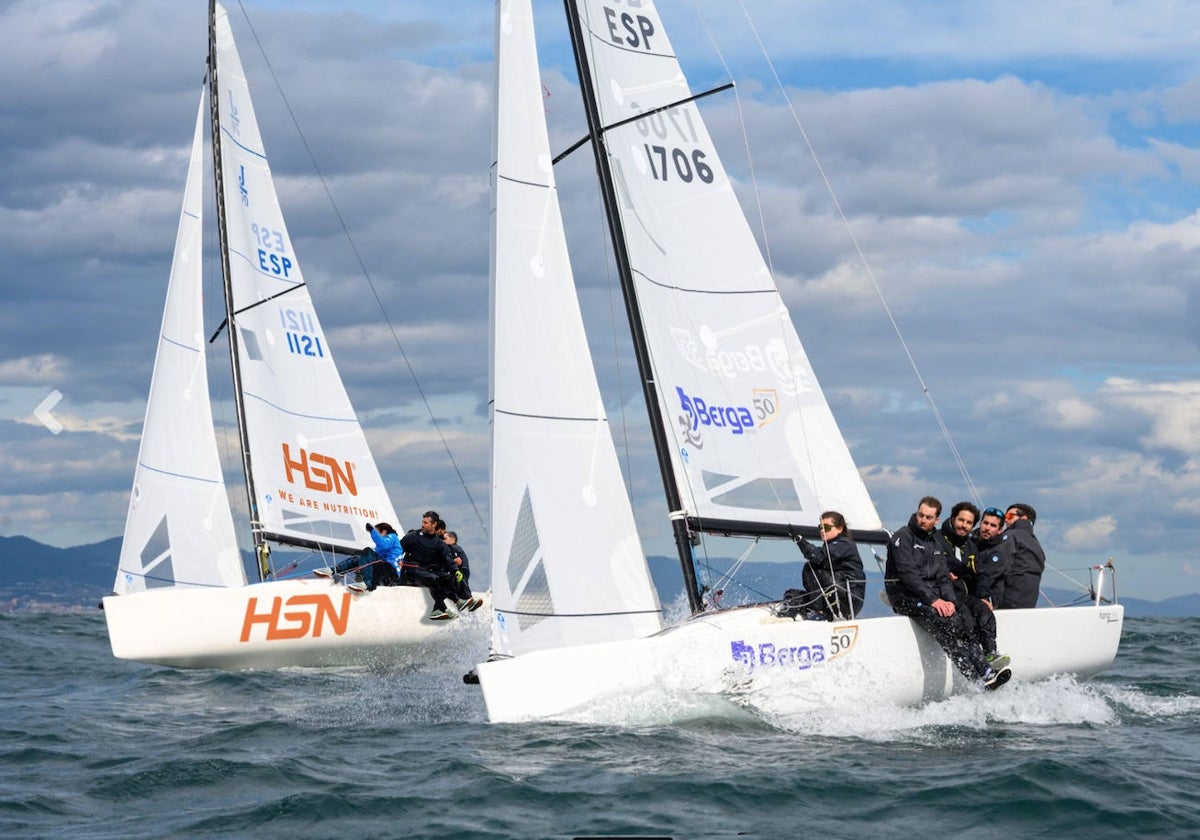 Ricardo Terrades disputa el Campeonato de España con el HSN Sailing Team