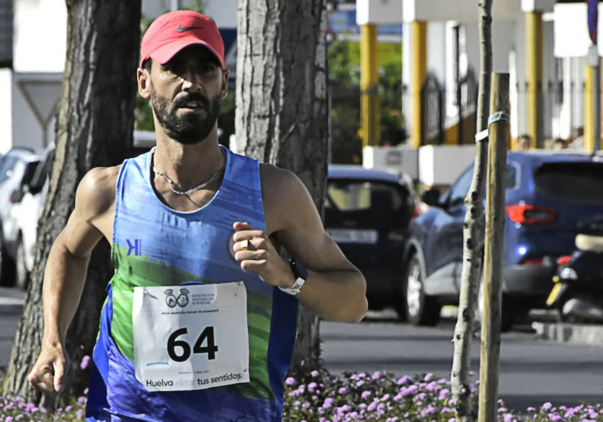 Adrián Andivia fue el ganador de la Media Maratón de Ayamonte en la categoría masculina