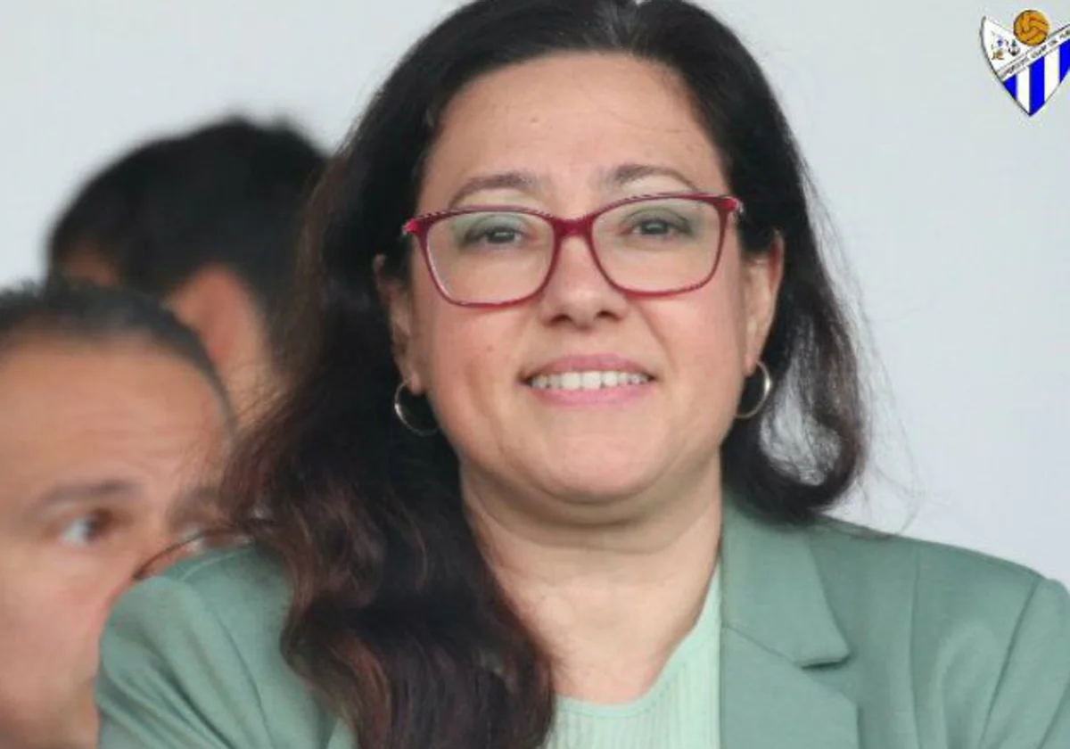 Manuela Romero, presidenta del club onubense