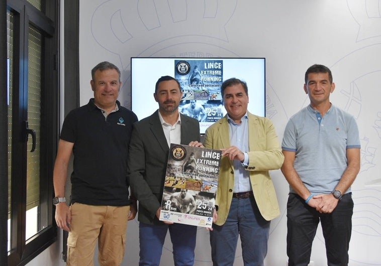 La presentación de la quinta edición de la 'Lince Extreme Running' en Punta Umbría