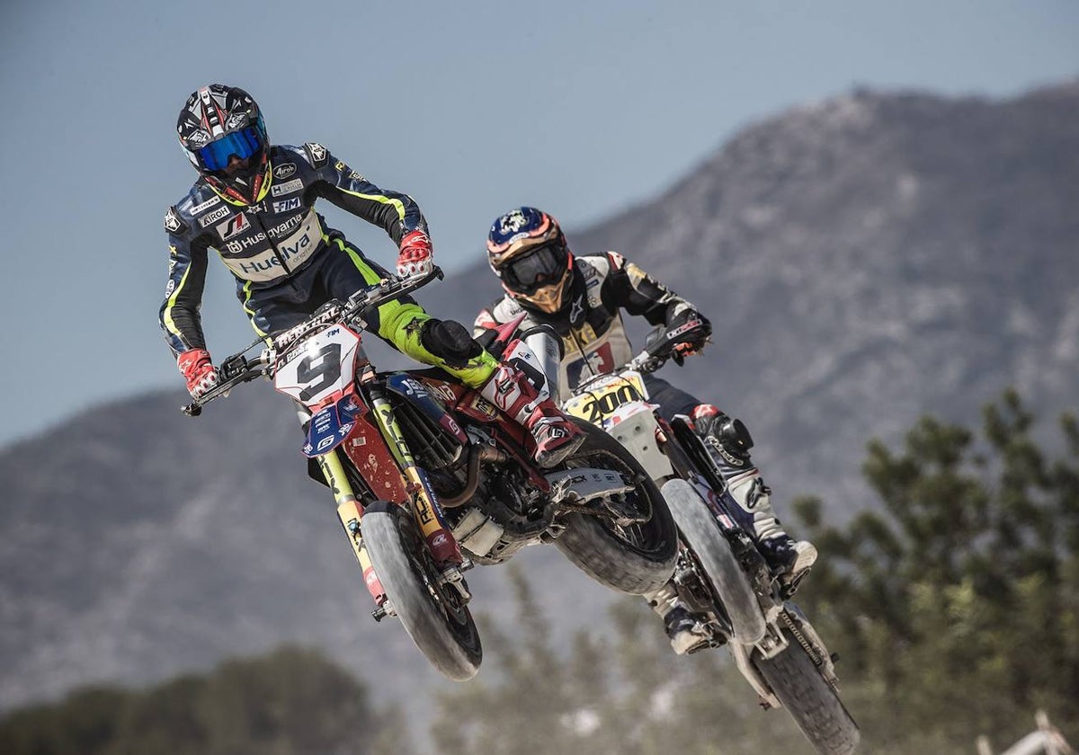 El piloto onubense Paquito Gómez sufrió una caída en los entrenamientos del GP de Cerdeña