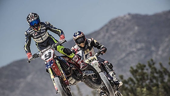 Una dura caída en Cerdeña impedirá a Paquito Gómez disputar la segunda carrera del Mundial de Supermotard