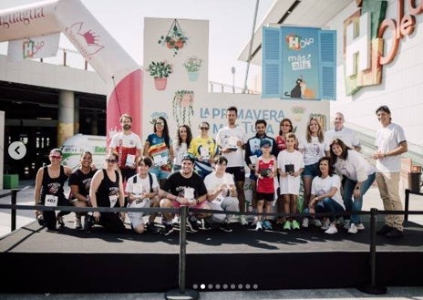Imagen secundaria 1 - Enrique Asensio y Raquel Pérez, ganadores de la Carrera Homenaje a los Donantes de Órganos