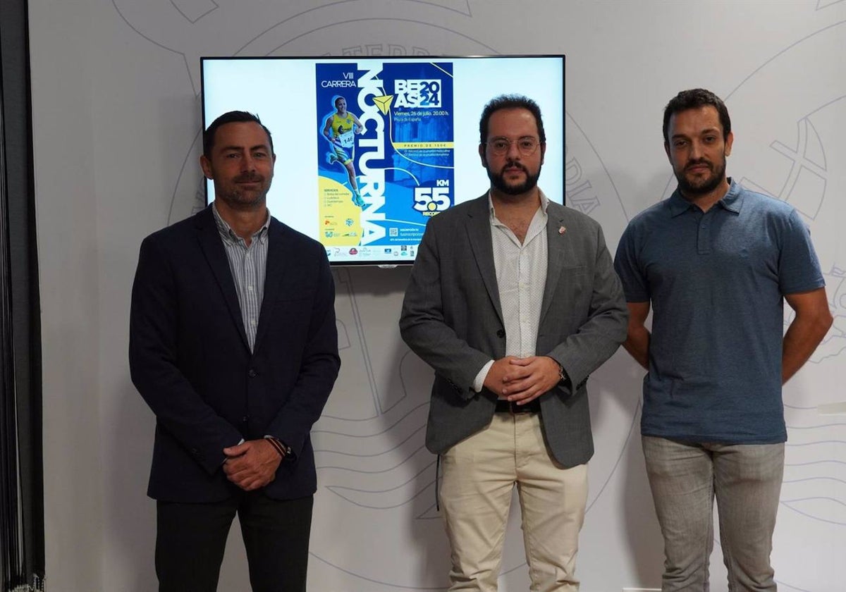 Presentación en la Diputación de Huelva de VIII edición de la Carrera Nocturna de Beas