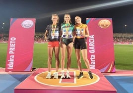 Una valiente María Forero se cuelga el bronce en el 5.000 del Campeonato de España