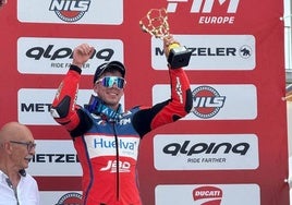 Histórico podio de Paquito Gómez en el cierre del Mundial de Supermotard