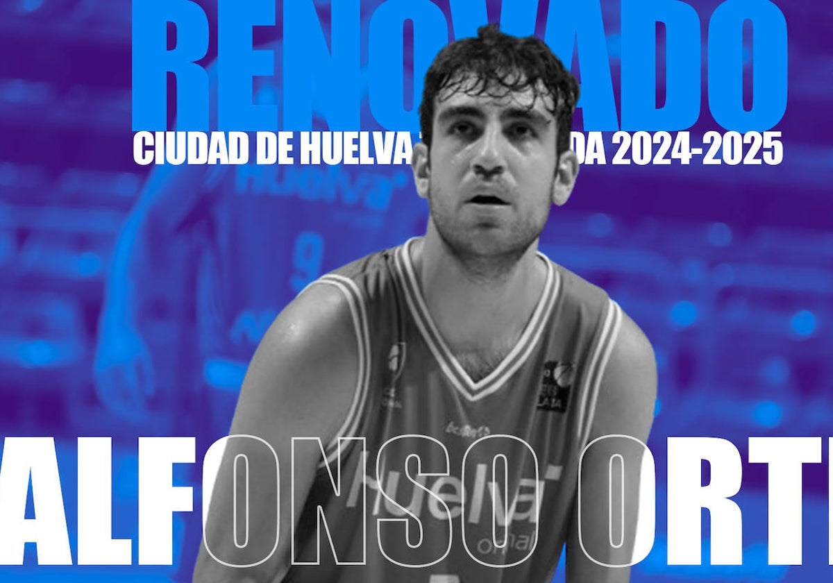 Alfonso Ortiz seguirá una temporada más en el Ciudad de Huelva