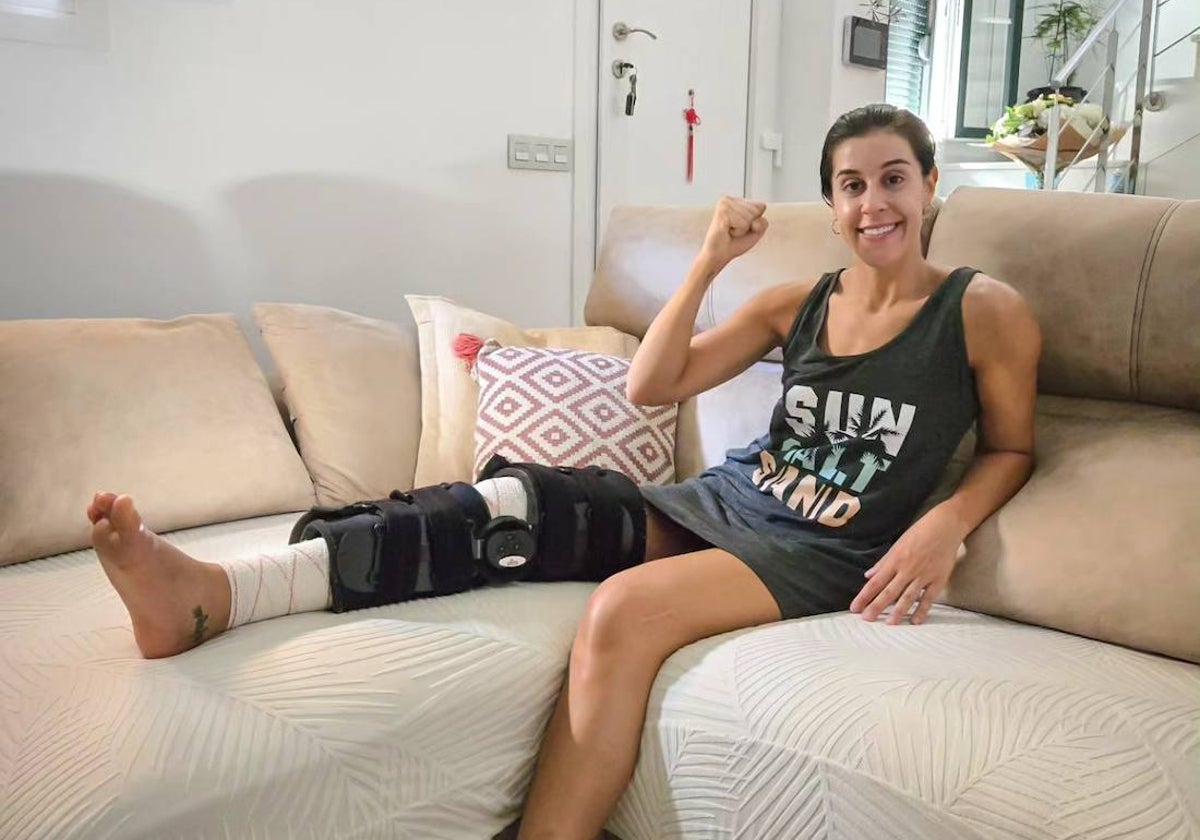 Carolina Marín muestra su agradecimiento en las redes sociales por el apoyo tras su lesión de rodilla