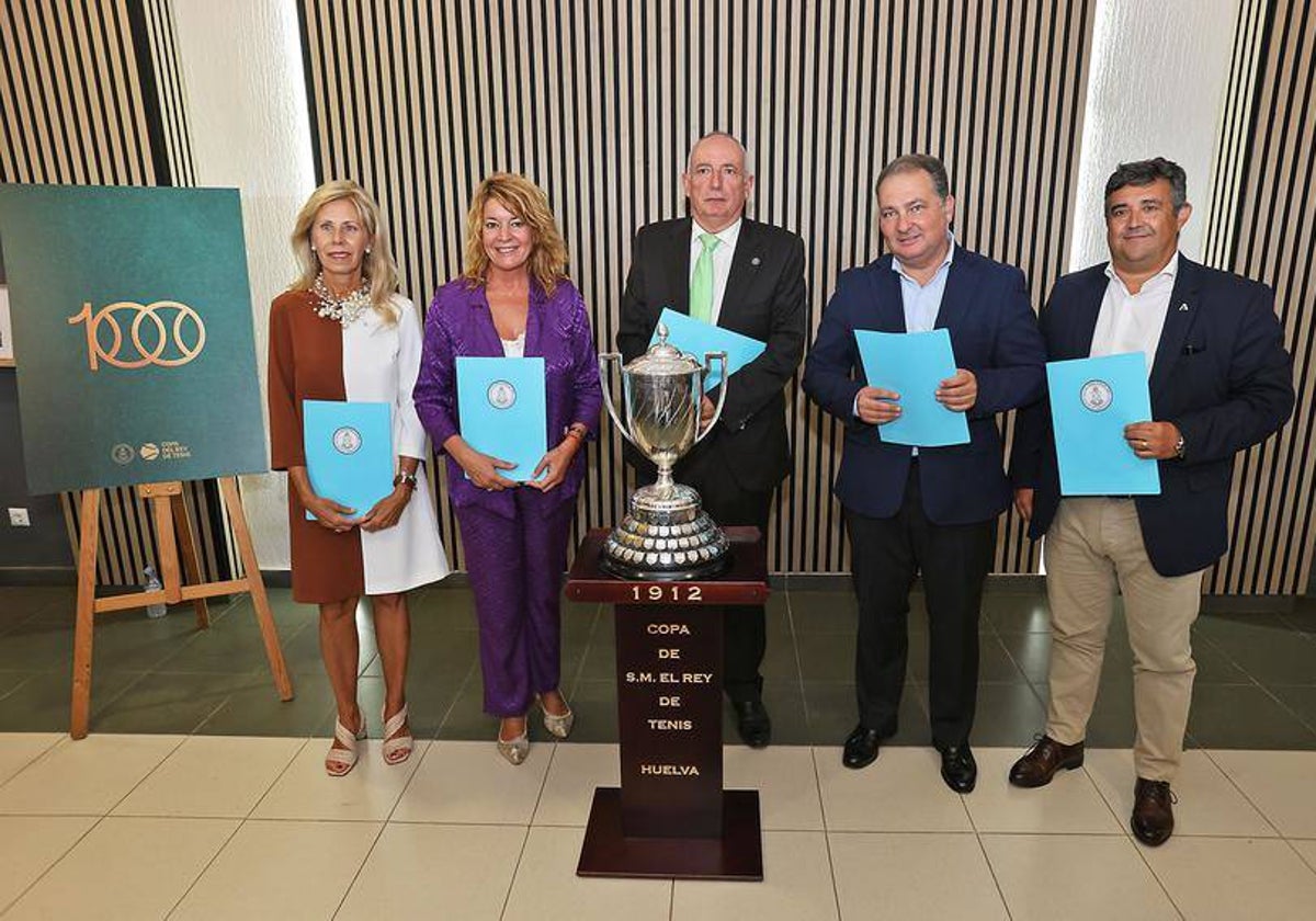 Este martes se ha constituido el Comité de Honor del centenario de la Copa del Rey de Tenis de Huelva