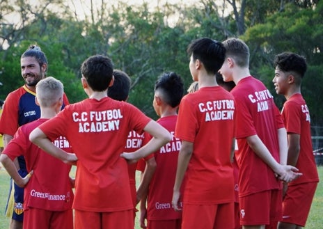 Imagen secundaria 1 - De Australia a Huelva: el CC Fútbol Academy hará historia en la Gañafote Cup
