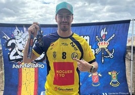 Javier Ollero tras concluir los 101 kilómetros de Ronda