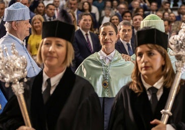 Carolina Marín, tras su investidura como Honoris Causa: «Yo sólo era una niña que quería ganar a todo»