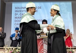 La investidura de Carolina Marín como Honoris Causa, en imágenes