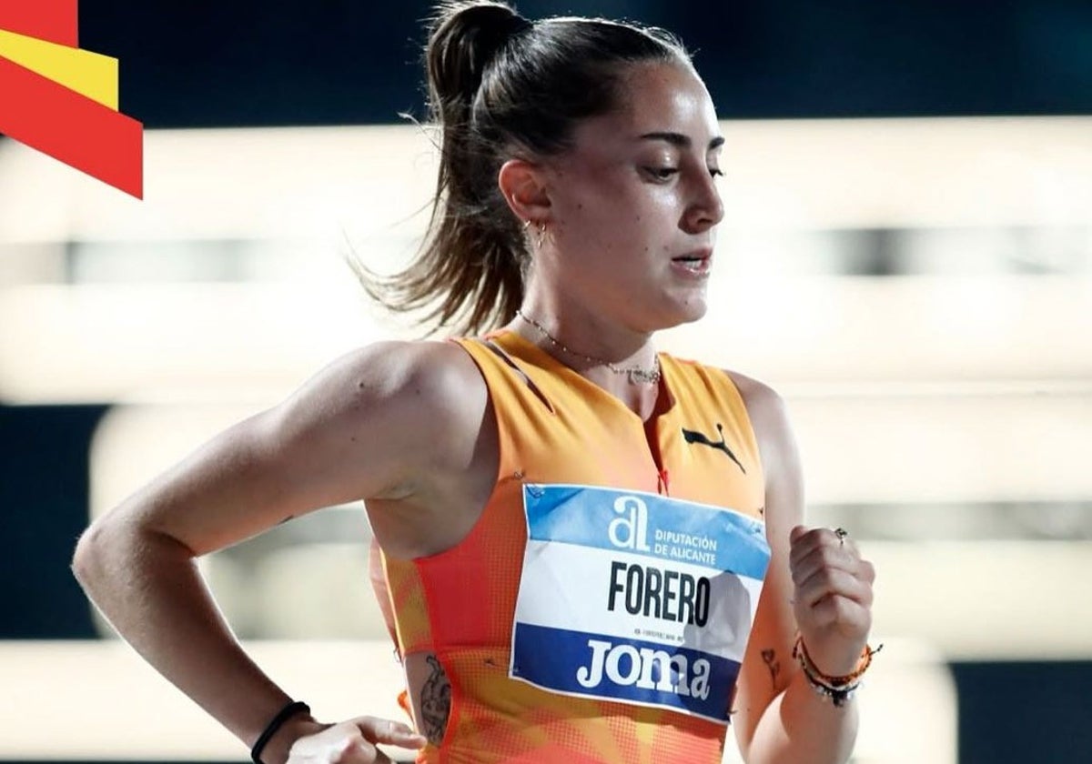 María Forero, récord de España sub23 de 5.000 metros
