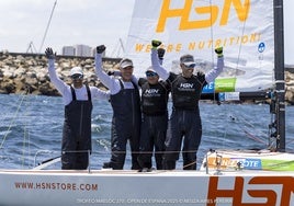Ricardo Terrades,  campeón de España de J70 con el HSN Sailing Team